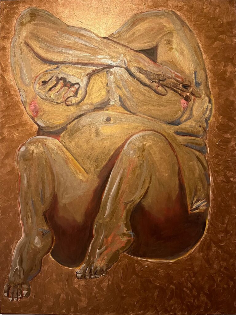 painting of figure